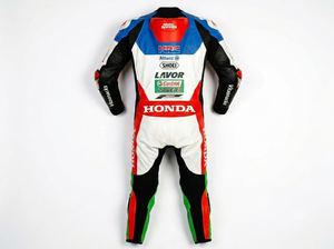 Traje de Motociclismo Alex Marquez Zonda MotoCP de Cuero Vacuno y Canguro de 1.3mm con Protección CE - Product Image 2