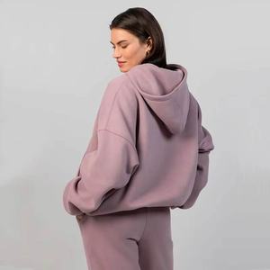 Sudadera con Capucha Extra Grande Personalizada con Cremallera para Mujer, Ropa de Estar por Casa Súper Suave de Invierno, Ecológica, Hecha de Algodón, Poliéster y Felpa - Product Image 4
