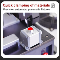 Machine de découpe laser pour bijoux mini 2024 3030 6060 utilisant une source Raycus/Max/IPG 1000W-3000W de puissance CNC pour la découpe de métaux en acier inoxydable