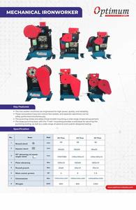 Máquina Punzonadora y Cizalladora Mecánica para Chapa Metálica, Máquina Combinada Hidráulica de Punzonado y Cizallado - Product Image 4