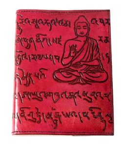 Agenda en cuir A5, planificateur mensuel et hebdomadaire, journal de gratitude, journal relié en cuir fait main avec papier à bords festonnés - Product Image 1