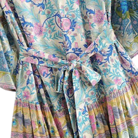 Robe courte imprimée pour femmes, vêtements tendance
