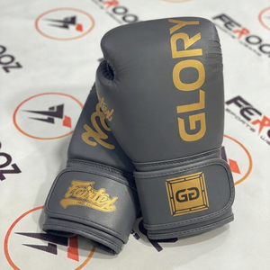 Gants de boxe en cuir de vachette véritable, double teinte orange, fermeture auto-agrippante, design personnalisé pour entraînement, équipement adulte - Product Image 3