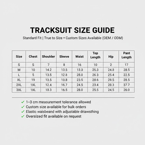 Fábrica de Trajes Deportivos OEM Especializada en Producción de Ropa Deportiva Personalizada, Muestreo, Control de Calidad y Servicios de Exportación - Product Image 3