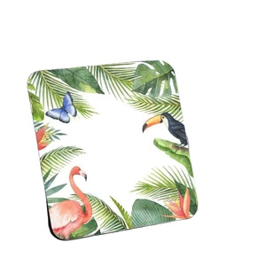 Premium Luxury MDF Coasters Set Stylish Heat Resistant Drink Mats Durable Tea <b>Coffee</b> Cup Coasters for Dining <b>Table</b> Home Decor - Product Image 5