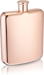 กระติกน้ำทองแดงทำมือสไตล์วินเทจ ของขวัญกระติกวิสกี้ - Product Image 4