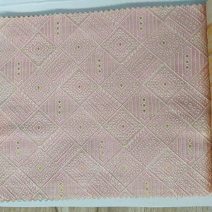 Export Quality Nonwoven Polyester Embroidery Fabric for Wedding & Girls' Apparel Dresses Floral Pattern Special Occasions - Product Image 1