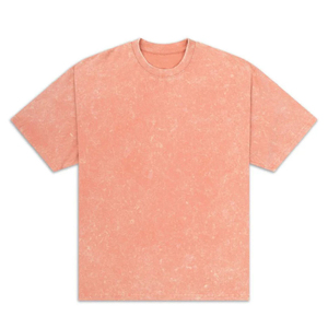 T-shirt à manches courtes tie-dye pour homme, coupe classique, col rond, décontracté, en jersey de coton, design uni - Product Image 1