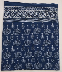Wholesale Women’s Beach Hand Block Print <b>Sarong</b> Wrap Handcrafted Cotton Pareo Floral Boho Cover Up Tropical Vacation Wear - Product Image 2