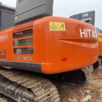 Excavatrice sur chenilles Hitachi Zaxis200 de haute qualité, 20 tonnes, Hitachi ZX200-3, excavatrice sur chenilles d'occasion à vendre