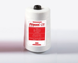 Export Quality B920 White Industrial Sewing Thread 915 Meter Wax Lubricated Cone Yarn for Textile <b>Mills</b> - Product Image 3