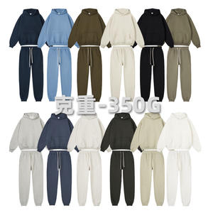 Conjunto de Sudadera con Capucha y Pantalones Jogger Personalizados al por Mayor para Hombre, Ropa Casual de Algodón y Felpa, Trajes Deportivos para Hombre para Ropa Casual de Calle, DDP - Product Image 5