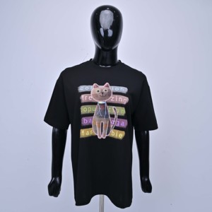 Premium Quality With Custom Logo Rhinestone <b>T</b> <b>Shirt</b> For Womens <b>Sequin</b> Chenille Unique Embroidery Short Sleeve Crew Neck <b>t</b>-<b>shirt</b>' - Product Image 1