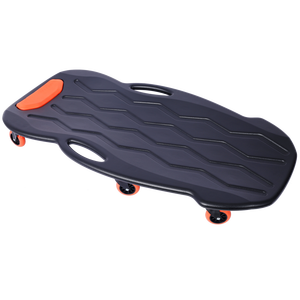 Sgabello Ergonomico da 42 Pollici in Plastica con Poggiatesta Imbottito, Doppio Vano Porta Attrezzi, Corpo in HDPE Stampato a Soffio, Capacità 150 Kg, con Borsa per il Trasporto - Product Image 1