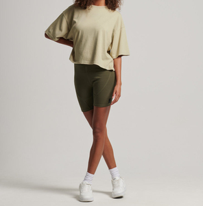 T-shirt imprimé à manches courtes pour le sport et la gym – Meilleur fabricant, vente en gros de t-shirts pour femmes - Product Image 3