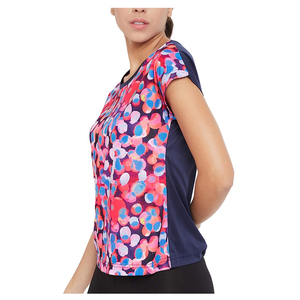 เสื้อยืดผู้หญิงคอกลมแขนสั้นสีพื้น  รับสกรีนโลโก้แบรนด์ของคุณเอง - Product Image 3