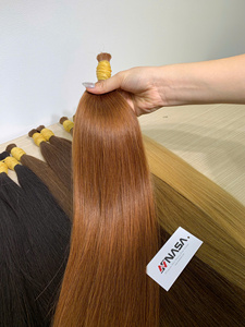 High Quality Bulk Vietnamese Raw Virgin Human Hair Extensions Natural Straight <b>Bleached</b> Hanoi Hair All Colors Suitable 60%+ Hair - Product Image 6