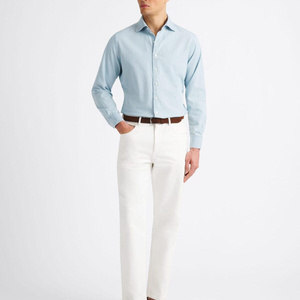 Camisas de Franela para Hombre, Diseño Sólido, Estilo Casual, Transpirables, de Secado Rápido, Alta Calidad, Colección Moderna de Verano - Product Image 2