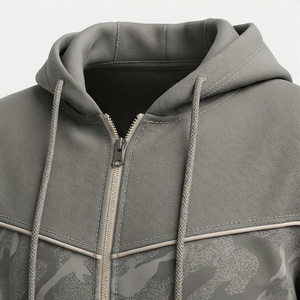 Survêtement en velours de haute qualité personnalisé pour hommes, vêtements de sport en velours, survêtement en molleton de luxe pour hommes, survêtements pour hommes - Product Image 4