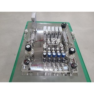 Válvula de Diafragma Neumática FUJIKIN IGS MFC GAS BOX AAIH-127 Usada Como Nueva, Piezas de Equipos Semiconductores Legacy - Product Image 3