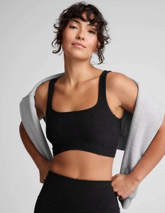 Nouvel ensemble 2 pièces OEM pour femme, taille haute, couleur unie, grande taille, avec leggings mi-longs et ceinture superposée, collection Darkest Night - Product Image 4