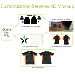 Maillot de football personnalisé Ystar pour hommes, bébés et tout-petits, logo en impression par transfert thermique, séchage rapide, 100% polyester respirant - Product Image 4