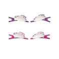 Sanrio Hello Kitty 4-Piece Hair Clip Set Cute and Colorful Hair Accessories for Girls