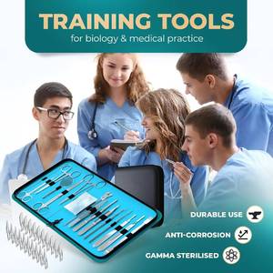 Kit de Disección Profesional, Juego de Instrumentos de Anatomía de Acero Inoxidable para Laboratorio de Biología, Entrenamiento de Estudiantes de Medicina - Product Image 5