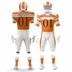Custom Football Reversible Sports Soccer Kits Stylish Sublimated Full Football Kits American Soccer Uniform Sets Clothing - Product Image 4