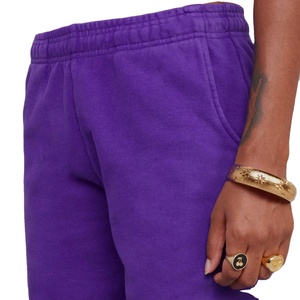 Pantalones Deportivos Casuales Ligeros para Mujer, Logotipo Personalizado Impreso, Nuevo Diseño, Cintura Media, Lisos en Morado 2026 - Product Image 5