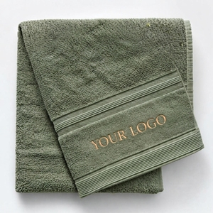 Serviette de toilette en coton avec logo personnalisé, douce et absorbante, pour hôtel et spa - Product Image 6