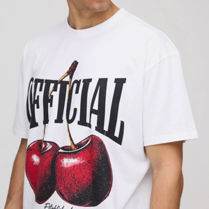Camiseta de Gran Tamaño para Hombre, Estampado de Alta Densidad, Algodón Suave Premium, Cuello Redondo, Manga Corta - Product Image 4