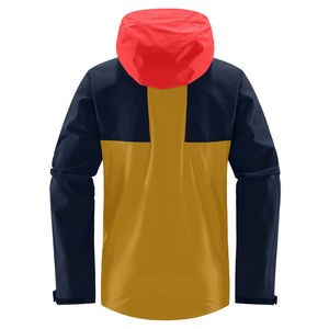 Chaqueta Safari Impermeable con Capucha para Hombre, Estilo Deportivo, Bloques de Color, Forro Polar Ecológico, Cierre de Cremallera, para Otoño y Actividades al Aire Libre, Corte Regular - Product Image 6
