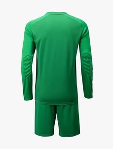Men <b>Padded</b> Goalkeeper Soccer Jersey Shorts, Goalkeeper Kit, Youth Goalie Apparel Shirt and Pants with Socks - Product Image 4