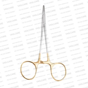 Portaagujas Webster Onyx (11.5cm) con mandíbula lisa para zurdos, puntas de carburo de tungsteno para blefaroplastia, estiramiento facial y cirugía de senos - Product Image 4