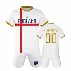 Uniforme de Fútbol Personalizado, Ligero y de Alto Rendimiento, Corte Atlético Moderno, Tela Resistente para Equipos - Product Image 1