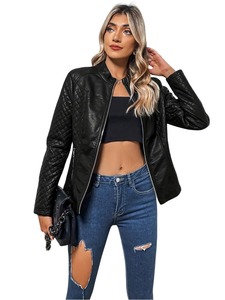 Fashion Women Genuine <b>Leather</b> <b>Jacket</b> with Soft Inner Lining <b>Long</b> Lasting Quality and Custom Branding Available - Product Image 5