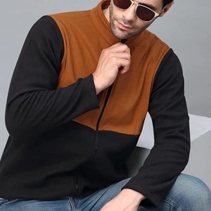 Fournisseur de vestes en polaire pour hommes à usage quotidien, usine de vestes en polaire polyester personnalisées, fabricant de vestes en polaire pour sports de plein air pour hommes - Product Image 6