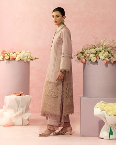 Magnifique Kurta Pakistanaise Formelle en Coton pour Toutes Saisons, Salwar Kameez Anti-Plis à Séchage Rapide pour Fêtes, Mariages et Diwali - Product Image 5