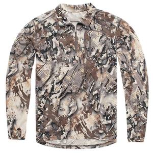 Couche de base légère à manches courtes pour la chasse en hiver, fabrication professionnelle, impression personnalisée. - Product Image 2