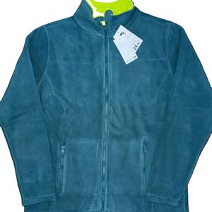 Diseño de moda Profesional Personalizado Bolsillos laterales Casual Stand Collar Mens Zip Fleece University Jacket - Product Image 3