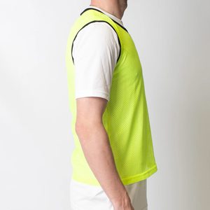 2026 High Quality Anti-Bacterial Quick Dry Reversible Soccer <b>Bibs</b> Custom Printed Football Vests Custom Logo Classic Breathable - Product Image 4