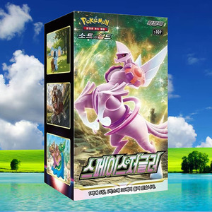 Boîte de boosters Pokémon Space Juggler, jeu de cartes à collectionner, cartes d'anime coréennes, cartes à collectionner très demandées, collection de cartes Pokémon - Product Image 1