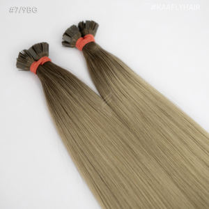 Extensiones de cabello humano 100% Remy Temple Invisible Hole Extensiones de cabello Remy de doble trama - Product Image 2