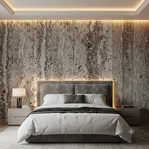 Azulejos de Piso y Pared de Travertino Mate Plateado Roma, Diseño Contemporáneo - Product Image 3