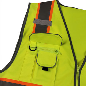 Gilet de sécurité tendance, haute qualité, respirant, prix abordable, nouvelle arrivée, design décontracté très demandé. - Product Image 6