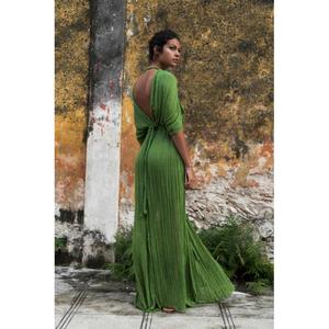 Stylish Sexy Boho Sleeveless Kaftan <b>Dress</b> Solid Color <b>Loose</b> Fit Spaghetti Strap Sheer Layer Summer Casual <b>Dress</b> In Wholesale - Product Image 2