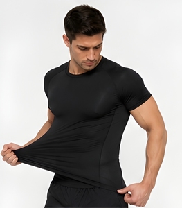 Camiseta Deportiva de Manga Corta de Compresión de Nueva Generación, Ligera, Ajustada al Cuerpo, para Entrenamiento de Alto Rendimiento - Product Image 1