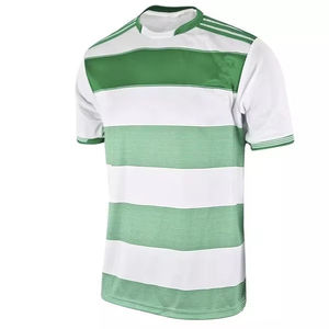 Camisetas de Fútbol Gaélico de Manga Corta con Cuello Alto, Tejidas, 100% Algodón, Transpirables, Uniformes de Lona para Entrenamiento, Venta al Por Mayor - Product Image 1