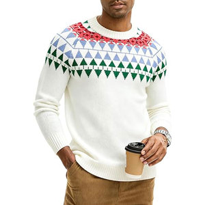 Pull en tricot à manches longues pour homme, décontracté, avec tissu doux et respirant, coupe régulière confortable pour l'automne, l'hiver et le quotidien - Product Image 2